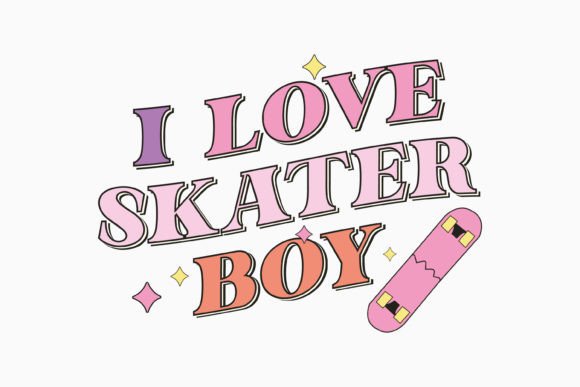 90’s Retro Skate SVG Design