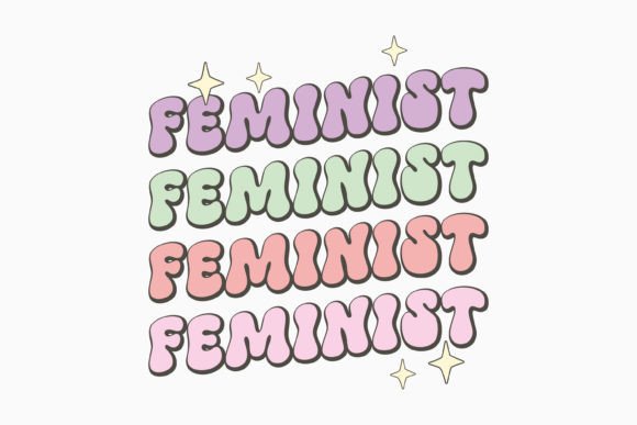 Feminist Girl Power Quote Svg Retro