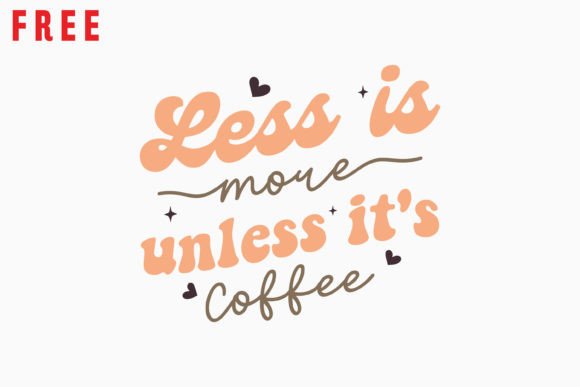Free Retro Coffee SVG Design