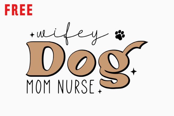 Free Retro Funny Dog Quotes SVG