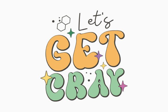 Mardi Gras SVG Design Retro