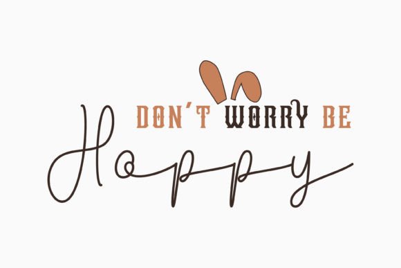 Retro Be Hoppy Easter SVG Design