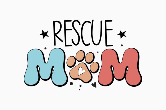 Retro Mothers Day Dog SVG Dog Lover Mom