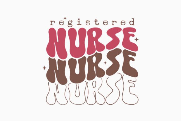 Retro Nurse Quote SVG Registered Nurse