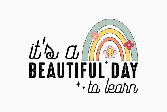 Retro Teacher Quote SVG It's a Beautifu